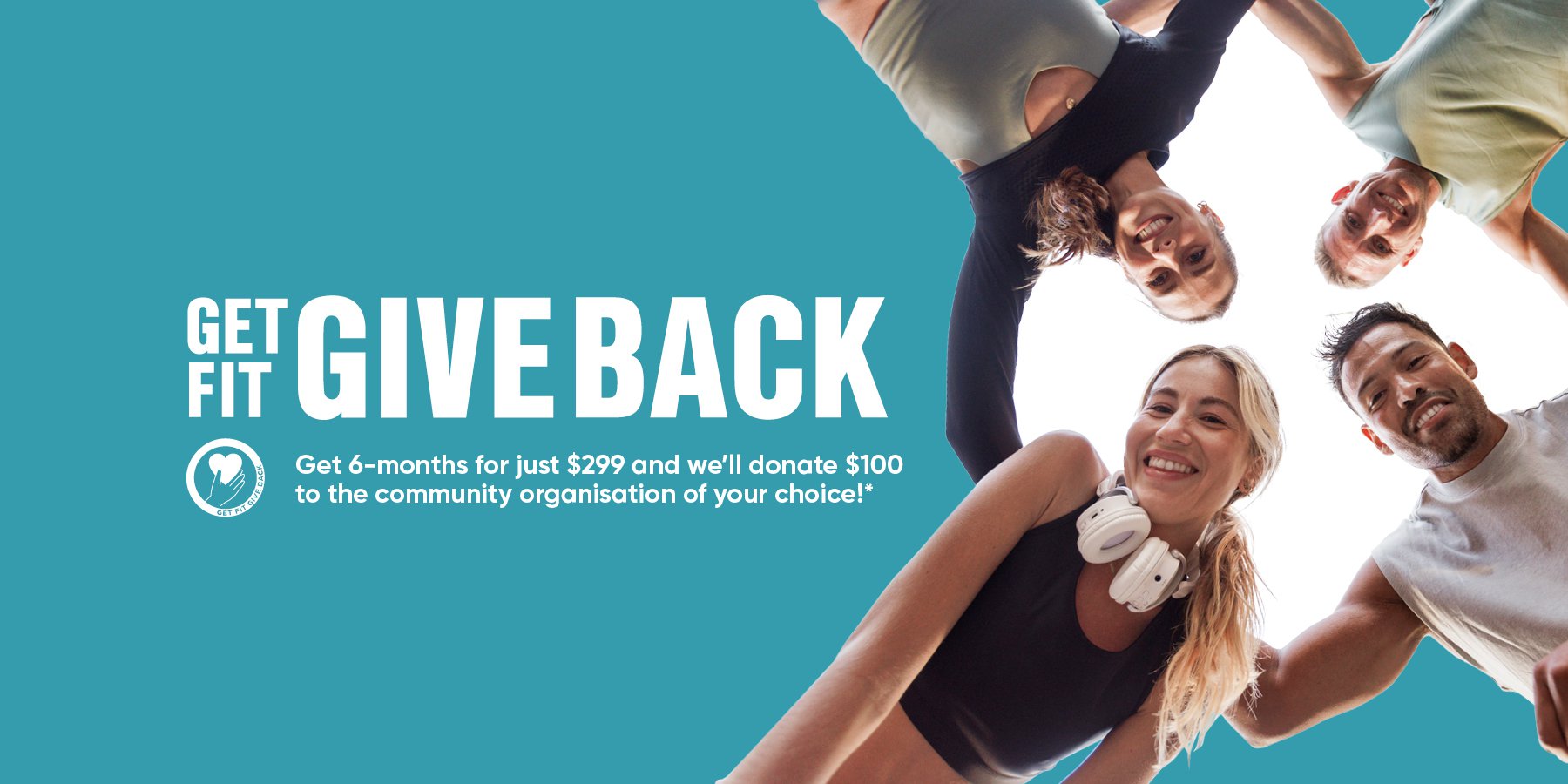 GET FIT GIVE BACK - COMMUNITY PARTNER REGISTRATIONS NOW OPEN! cover