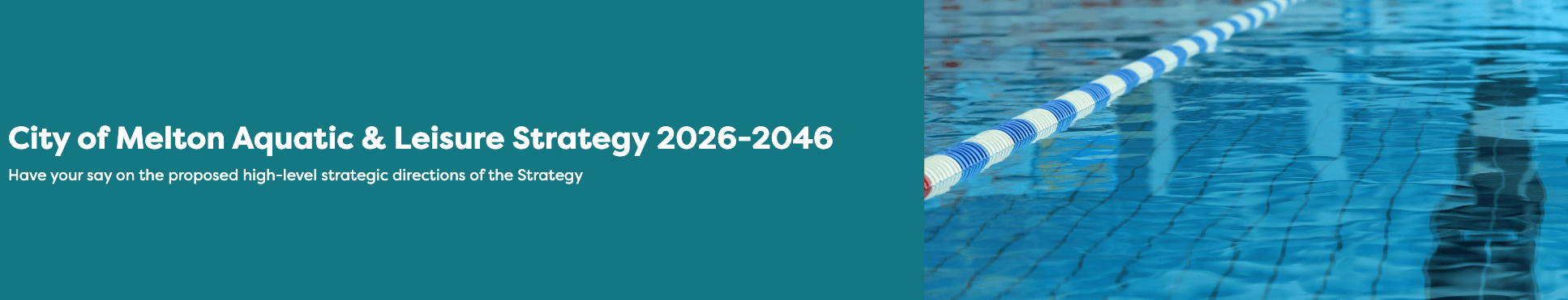 Help Shape the Future of Melton’s Pools and Leisure Centres! cover
